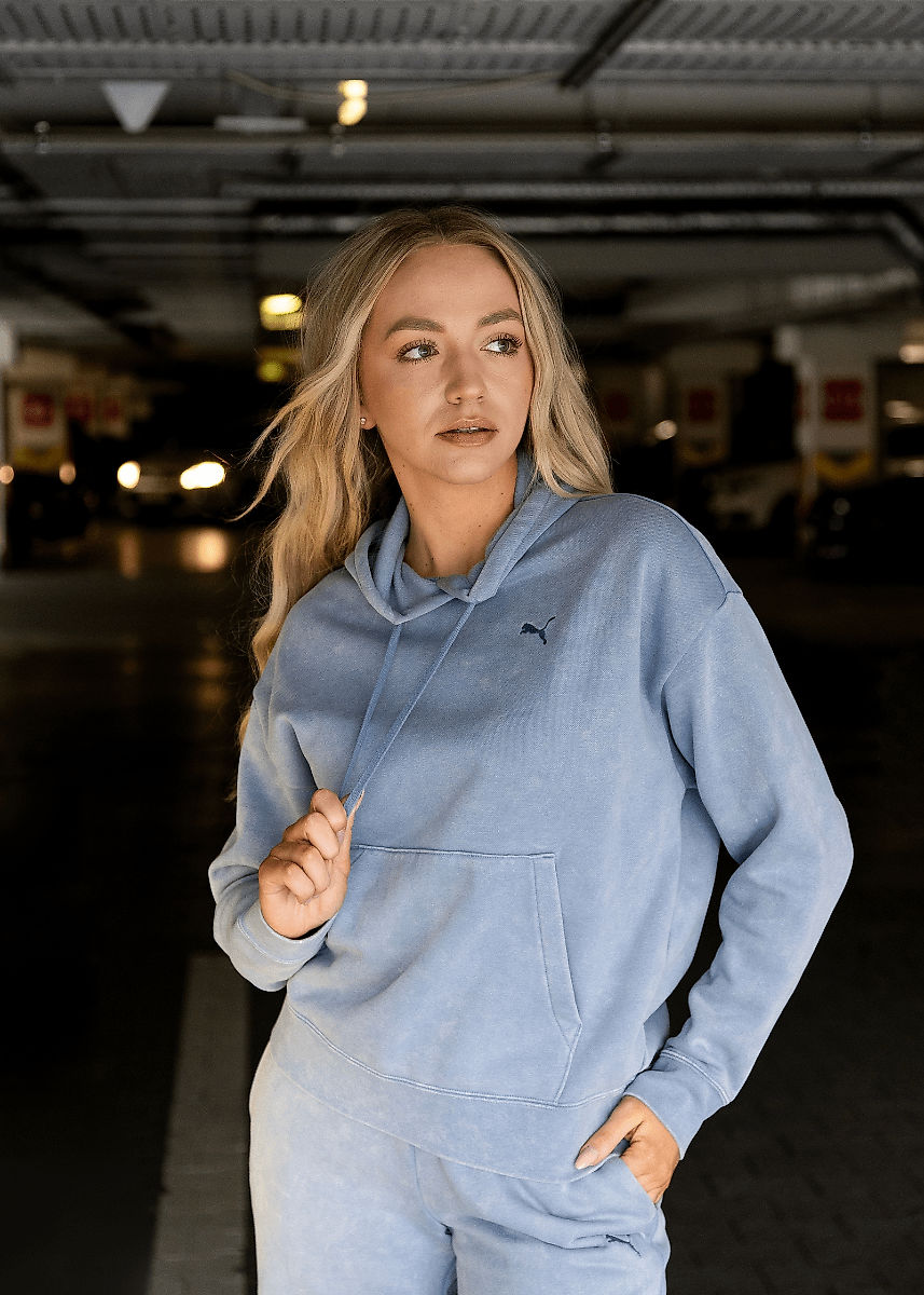 PUMA Moteriškas džemperis ESS Elevated Relaxed Wash Hoodie 688103 34
