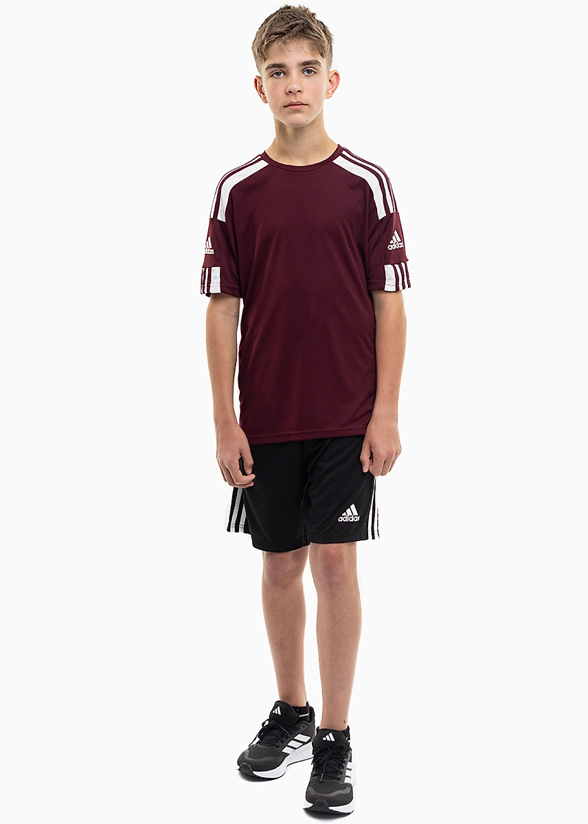 adidas dziecięcy strój sportowy koszulka spodenki Squadra 21 Jersey GN8090/GN5767