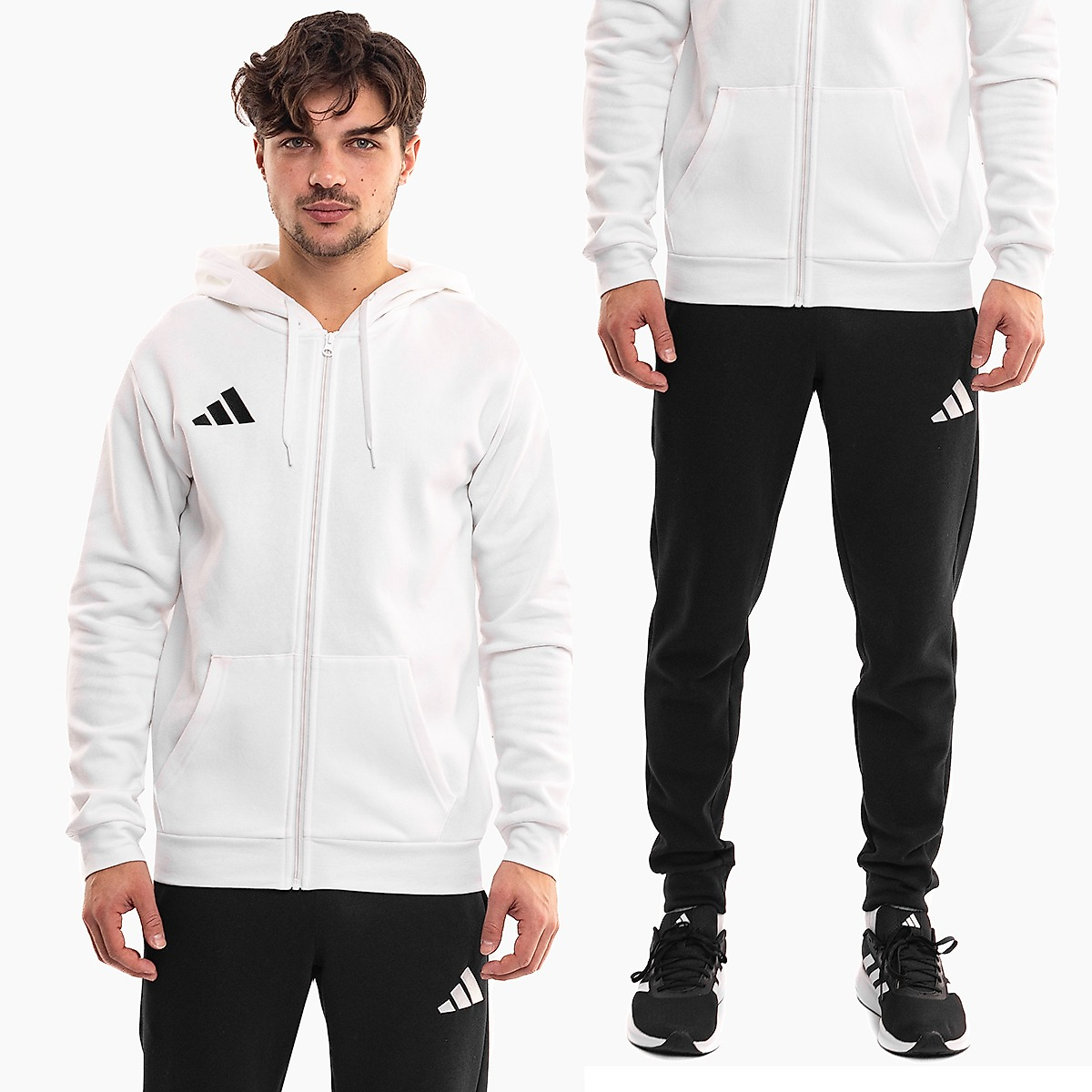 adidas Vyriškas sportinis kostiumas Entrada 26 Full Zip Hoody KF5943/JZ9138