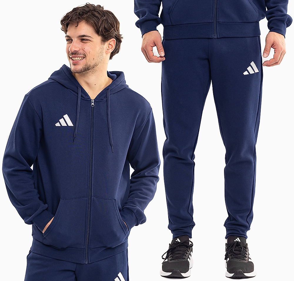 adidas Vyriškas sportinis kostiumas Entrada 26 Full Zip Hoody KF5946/JZ9140