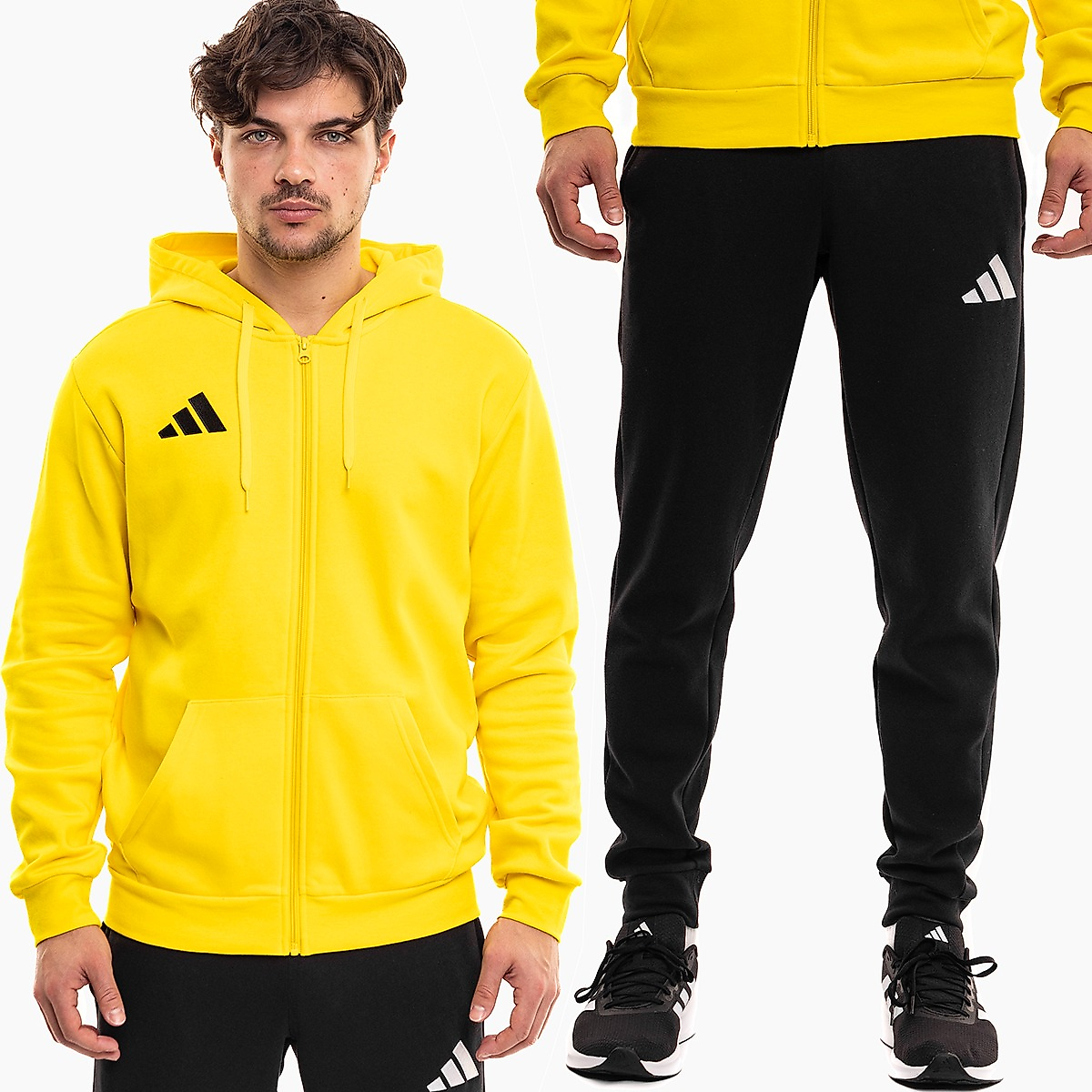 adidas Vyriškas sportinis kostiumas Entrada 26 Full Zip Hoody KF8964/JZ9138