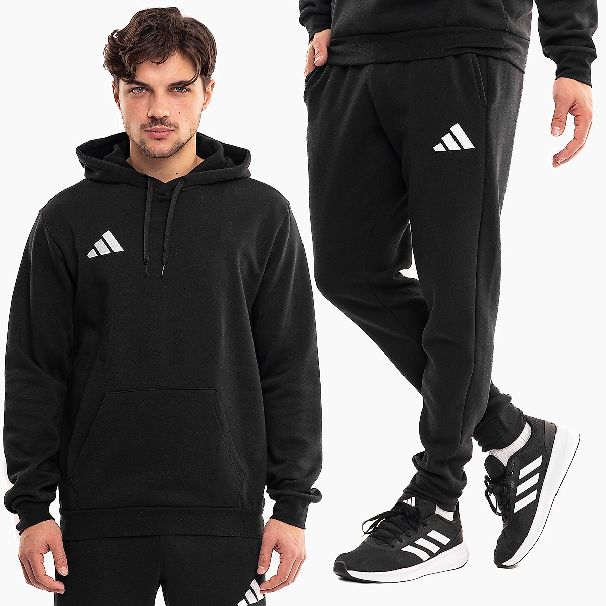 adidas Vyriškas sportinis kostiumas Entrada 26 Hoody JZ6577/JZ9138