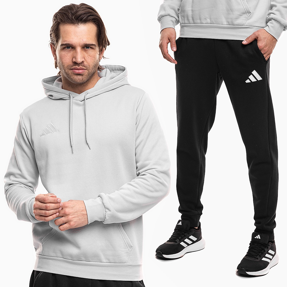 adidas Vyriškas sportinis kostiumas Entrada 26 Hoody JZ6578/JZ9138