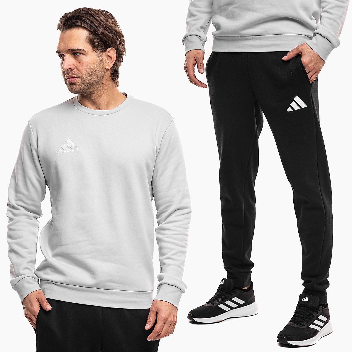 adidas Vyriškas sportinis kostiumas Entrada 26 Sweat Top JZ6572/JZ9138