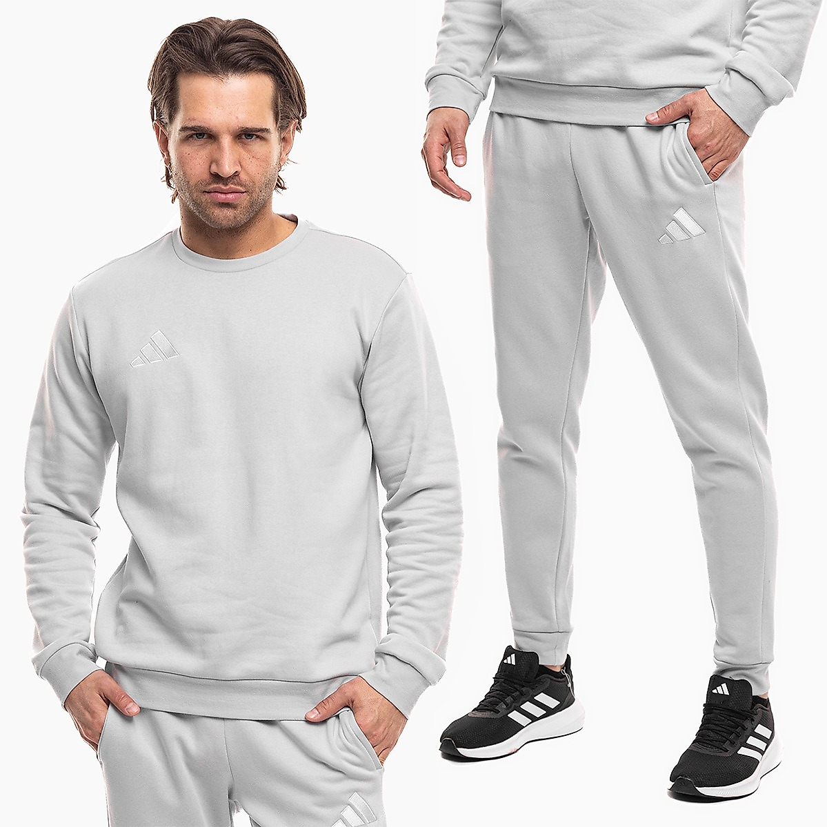 adidas Vyriškas sportinis kostiumas Entrada 26 Sweat Top JZ6572/JZ9139