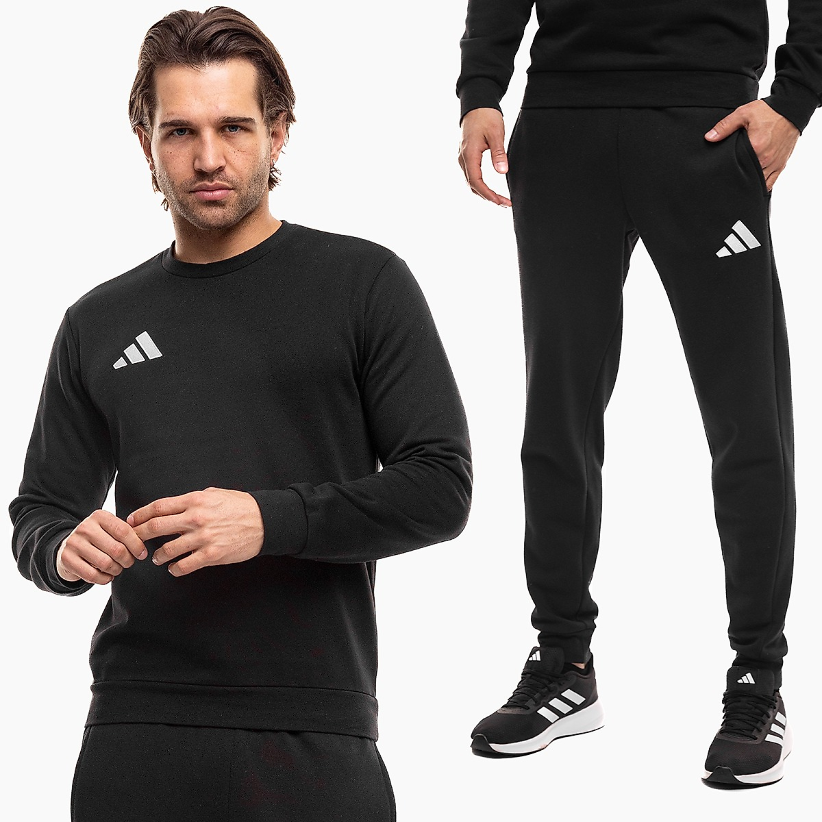 adidas Vyriškas sportinis kostiumas Entrada 26 Sweat Top JZ6573/JZ9138