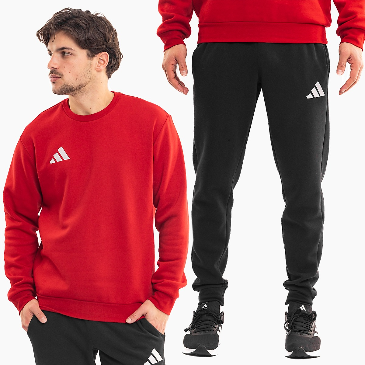 adidas Vyriškas sportinis kostiumas Entrada 26 Sweat Top JZ6575/JZ9138