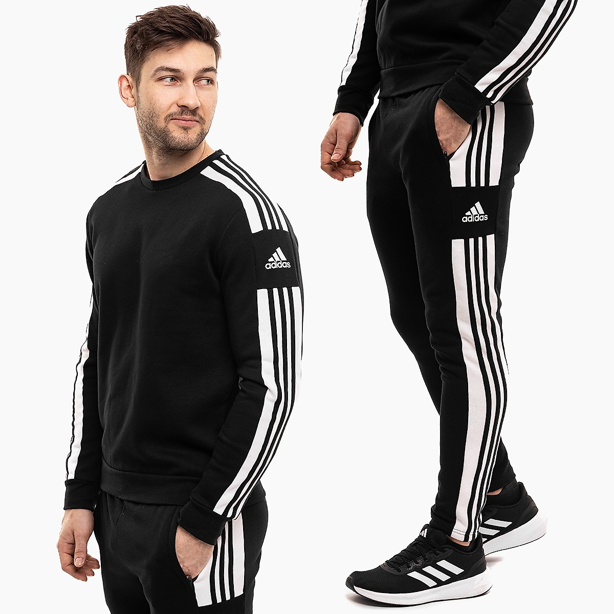 adidas Vyriškas sportinis kostiumas Squadra 21 Sweat GT6638/GT6642