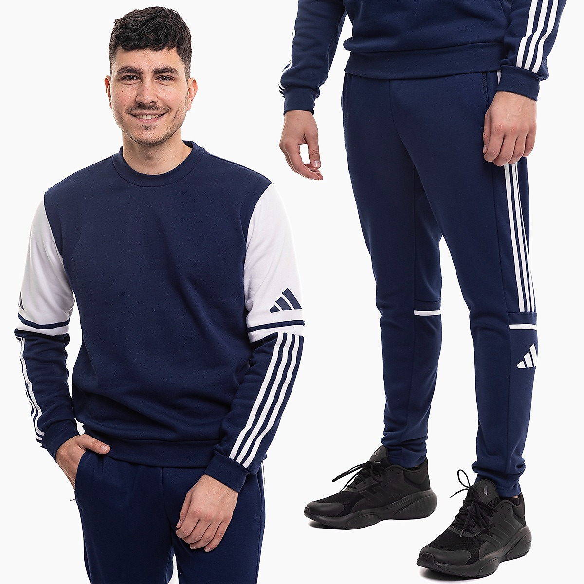 adidas Vyriškas komplektas Squadra 25 Sweat Crew JD2958/JD2961