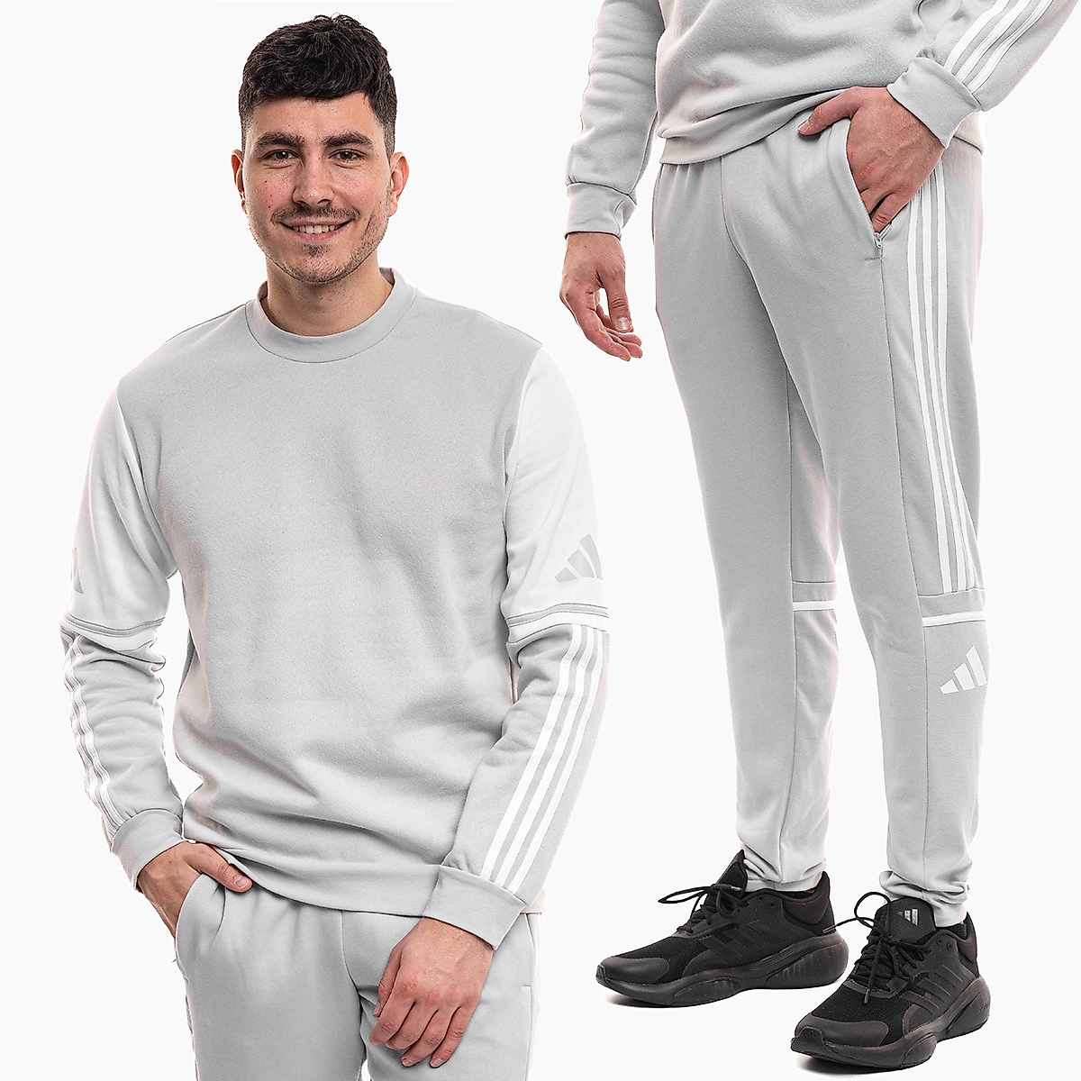 adidas Vyriškas komplektas Squadra 25 Sweat Crew JD2960/JD2962