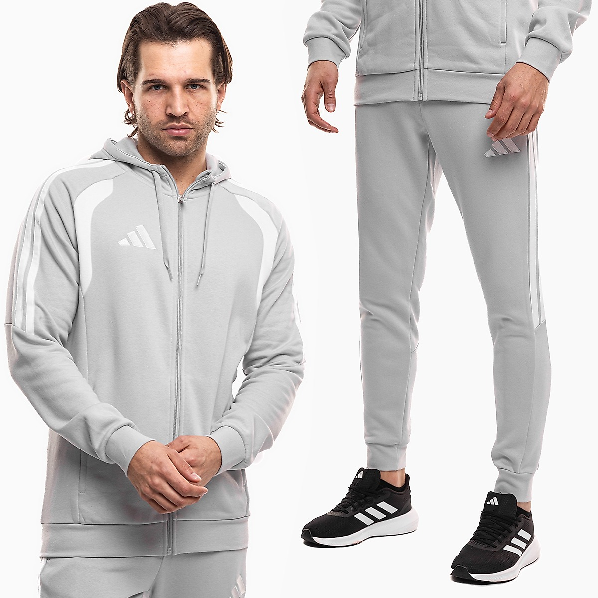 adidas Vyriškas komplektas Tiro 26 League Full Zip Hoodie KF3319/JY7152