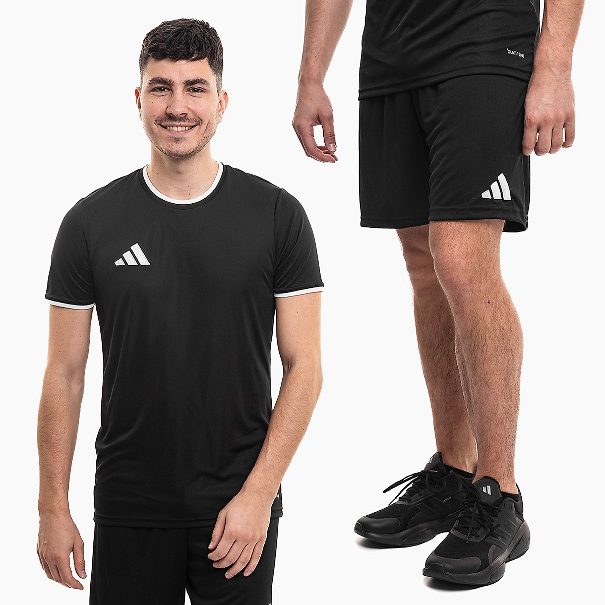 adidas Vyriškas sportinis rinkinys marškinėliai ir šortai Entrada 26 JZ2505/JZ2521