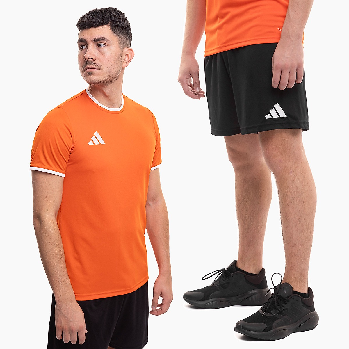adidas vyrų sportinis komplektas marškinėliai šortai Entrada 26 JZ2509/JZ2521