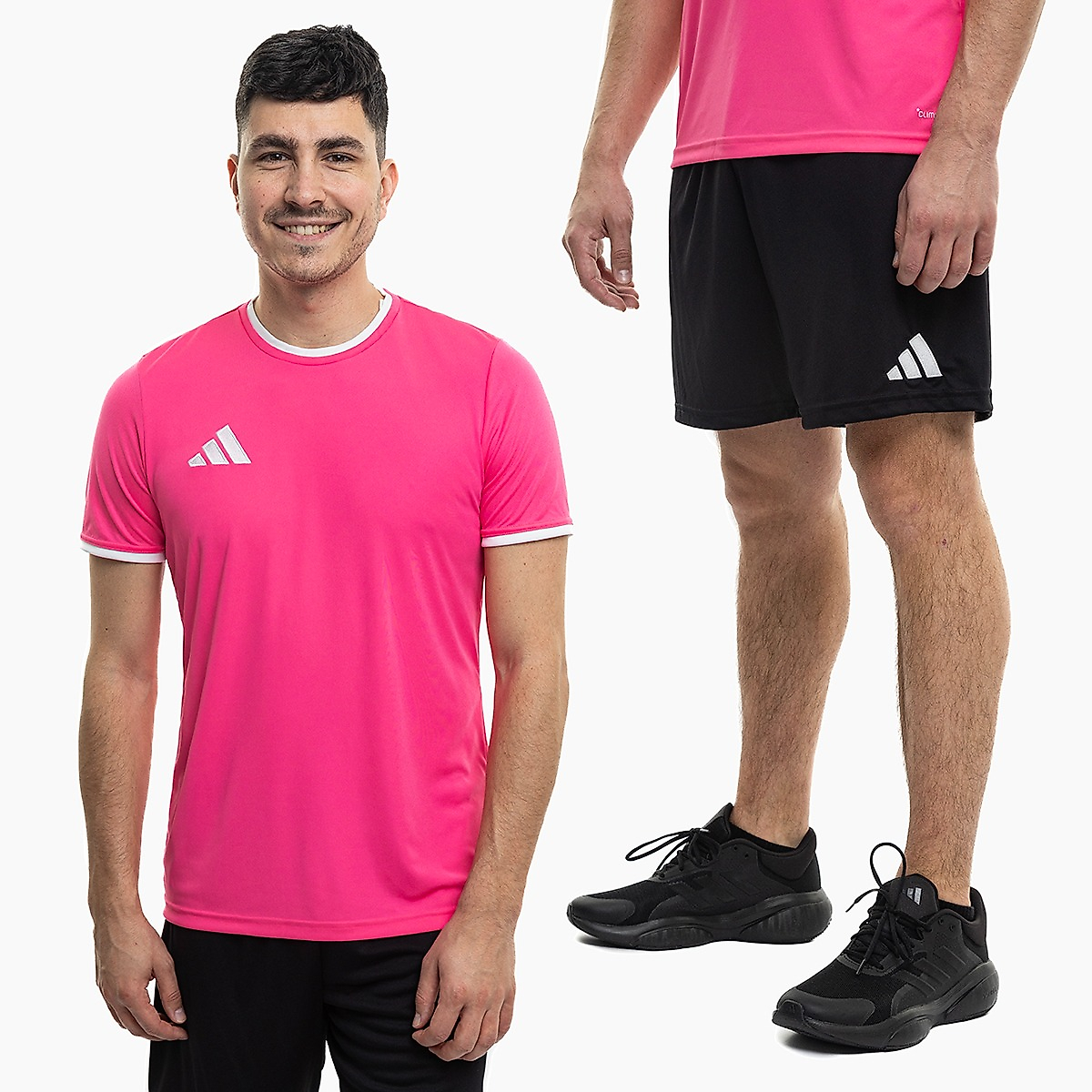 adidas Vyriškas sportinis rinkinys marškinėliai ir šortai Entrada 26 KE9839/JZ2521
