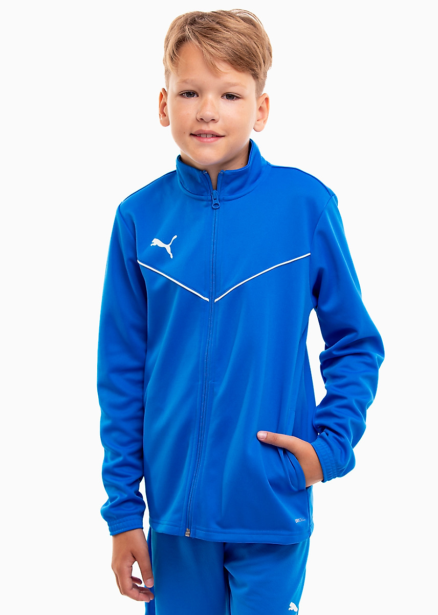 PUMA bluza dla dzieci teamRISE Training Poly Jacket 657393 02