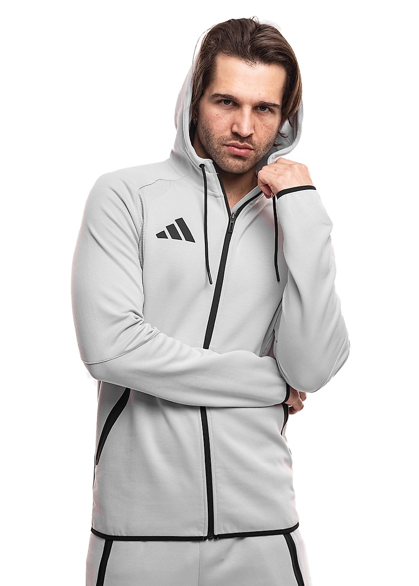 Vyriškas džemperis adidas Tiro 26 Travel Sweat Hoodie pilki KF6077
