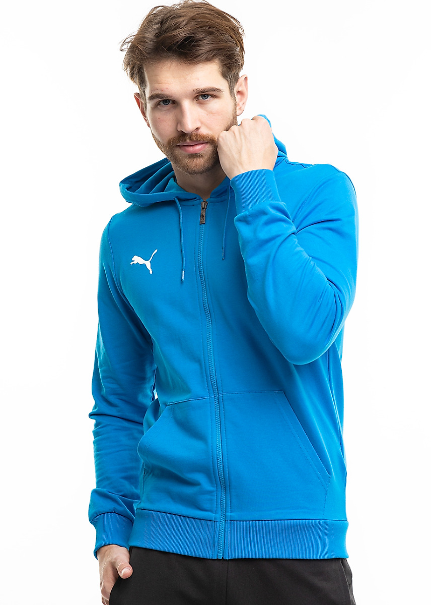 PUMA Bluza męska Team Goal Casuals Hooded 658595 02