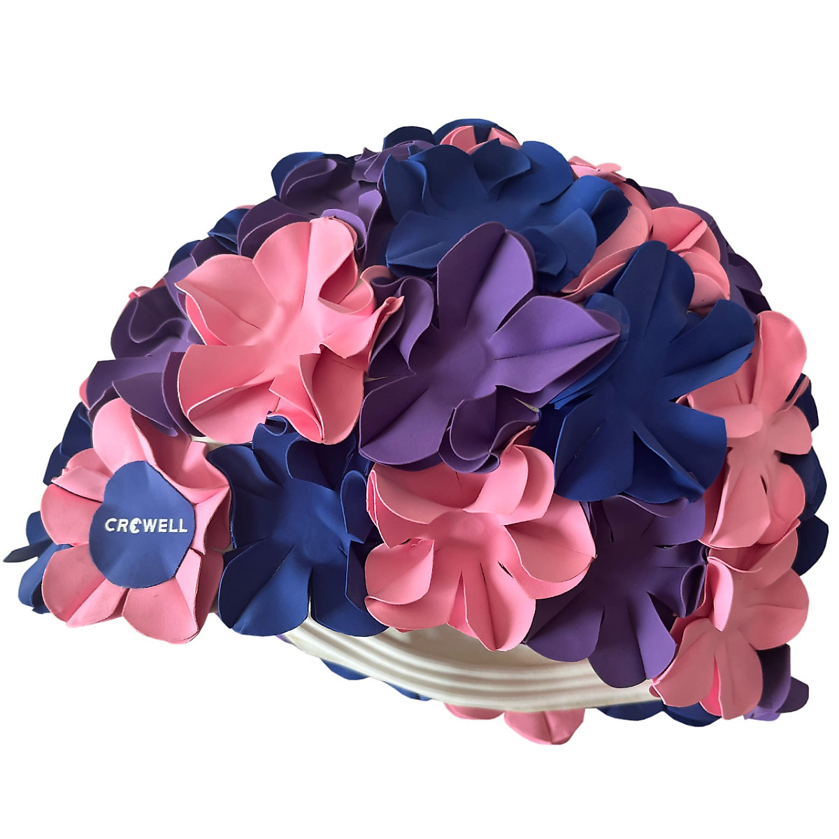 Crowell Czepek pływacki Kwiaty Flower 04