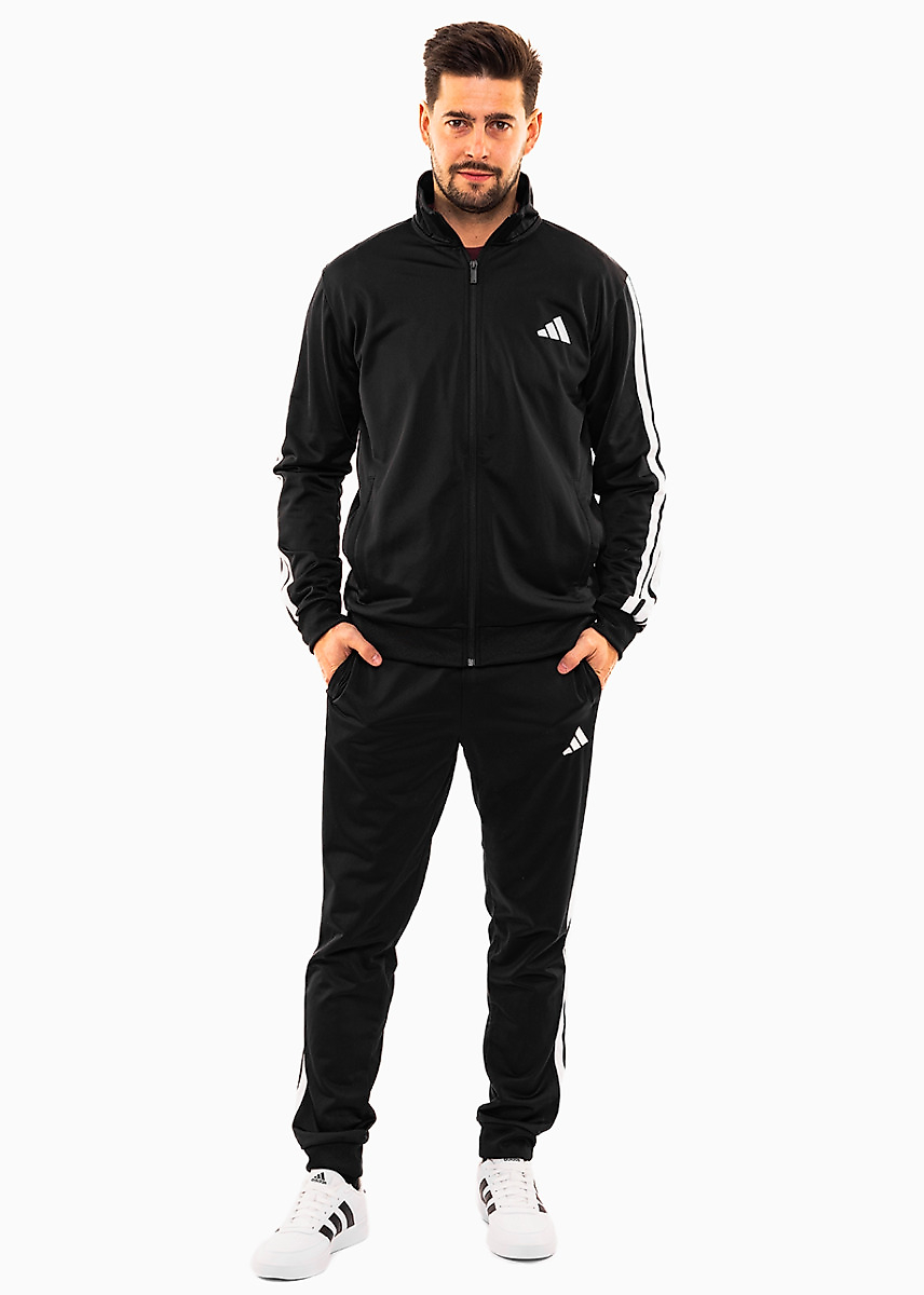 adidas Vyriškas sportinis kostiumas Sportswear Basic 3-Stripes Tricot JI8858
