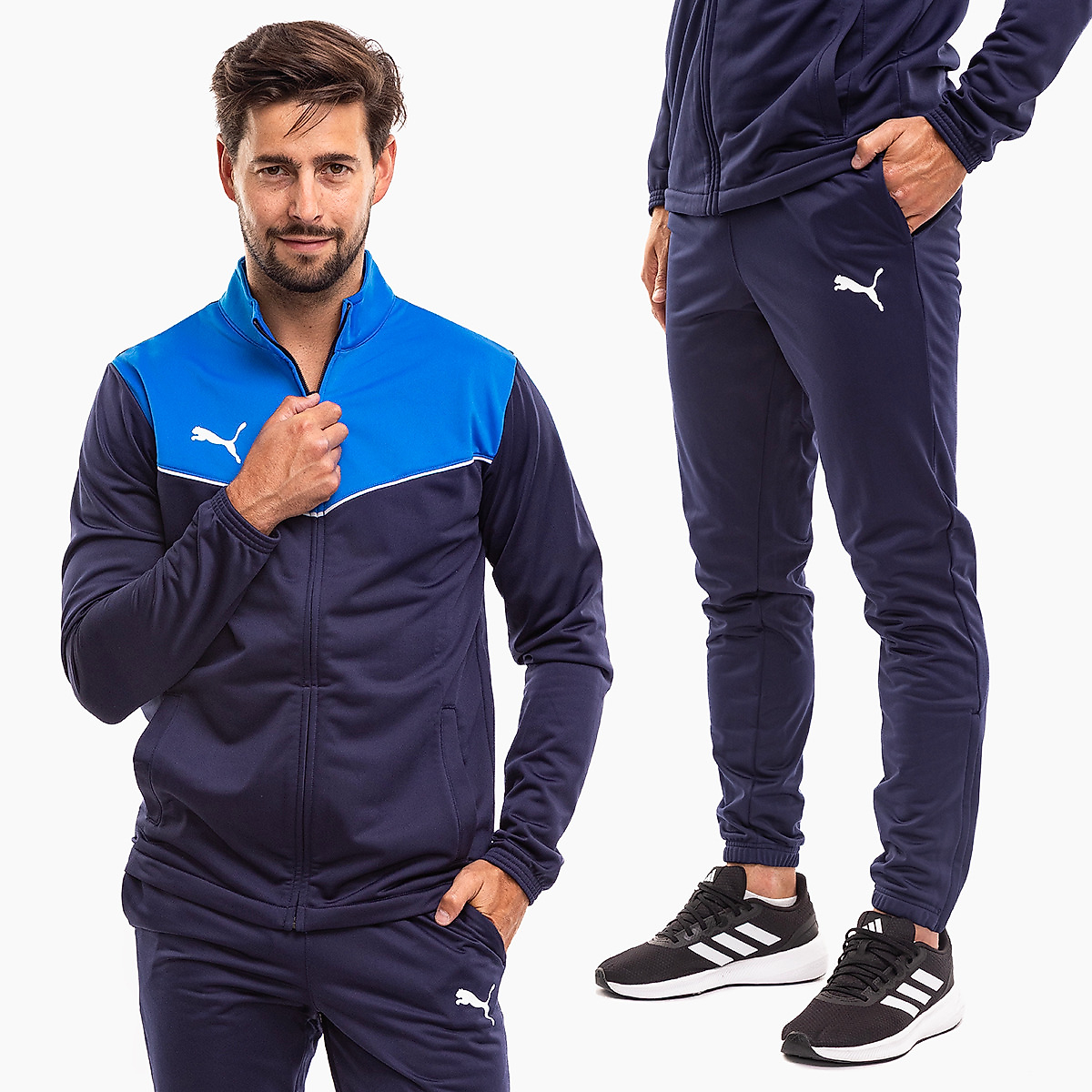 PUMA Vyriškas sportinis kostiumas individualRISE Tracksuit 657534 02