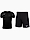 Nike Komplet dziecięcy koszulka spodenki Dri Fit Park Training BV6905 010/BV6865 010 produkto varianto nuotrauka