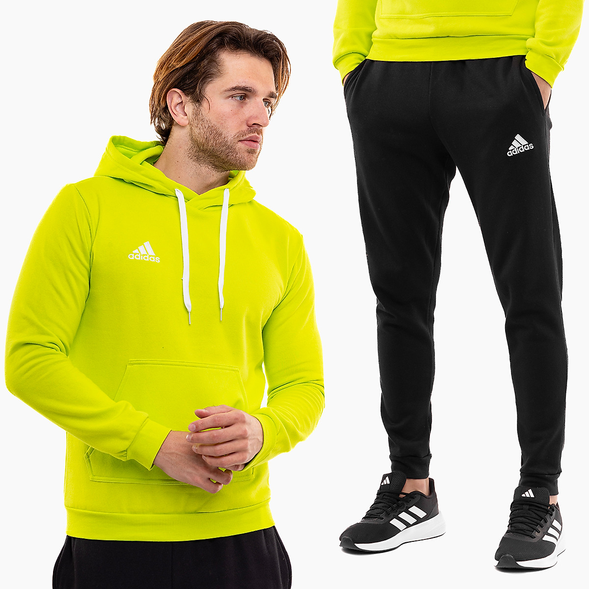 adidas Vyriškas sportinis kostiumas Entrada 22 Hoody HC5083/HB0574