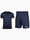 Nike męski strój sportowy koszulka spodenki Dry Park VII JSY SS BV6708 410/BV6855 410 produkto varianto nuotrauka