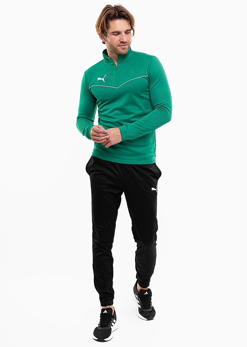 PUMA Komplet męski teamRISE 1/4 Zip Top 657394 05/657390 03