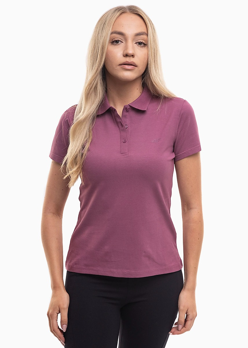 Moteriški polo marškinėliai 4F F554 4FWAW25TPTSF554 60S