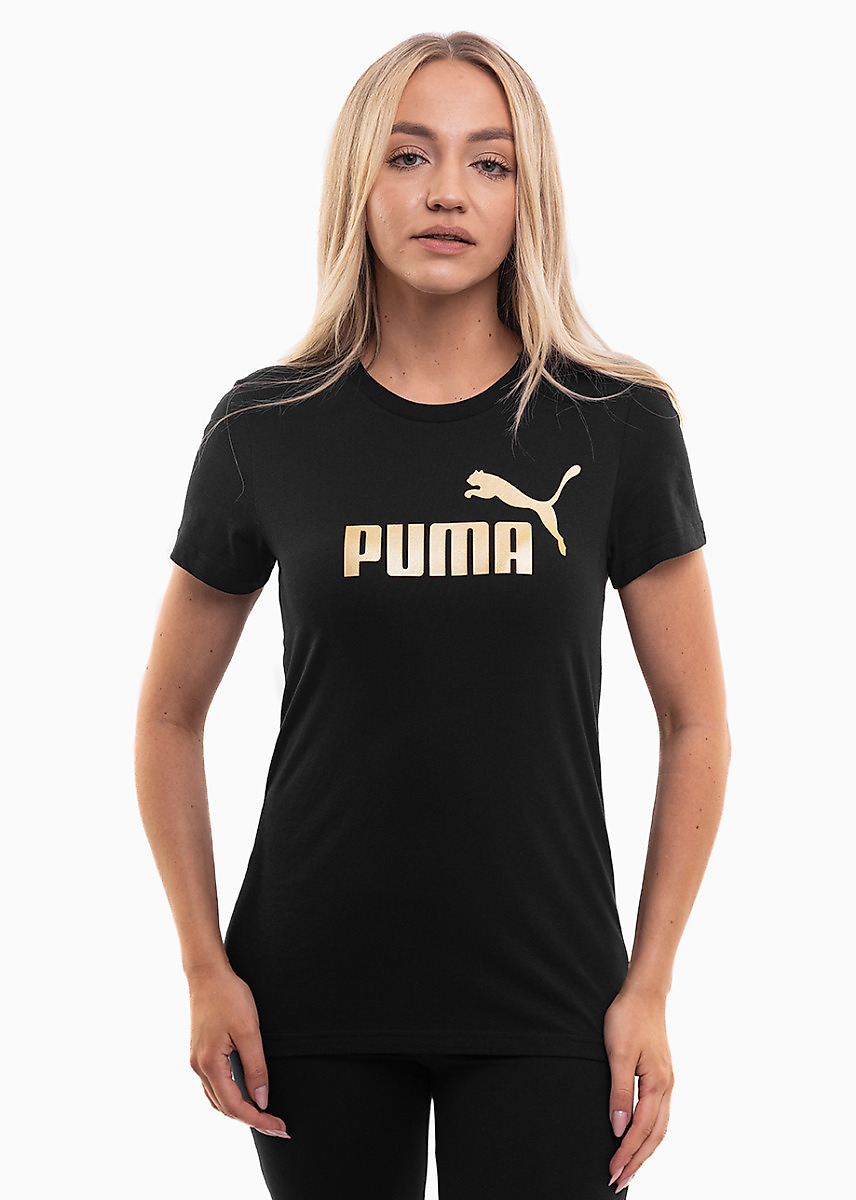 PUMA Moteriški marškinėliai Ess Metallic No.1 Logo 631536 51