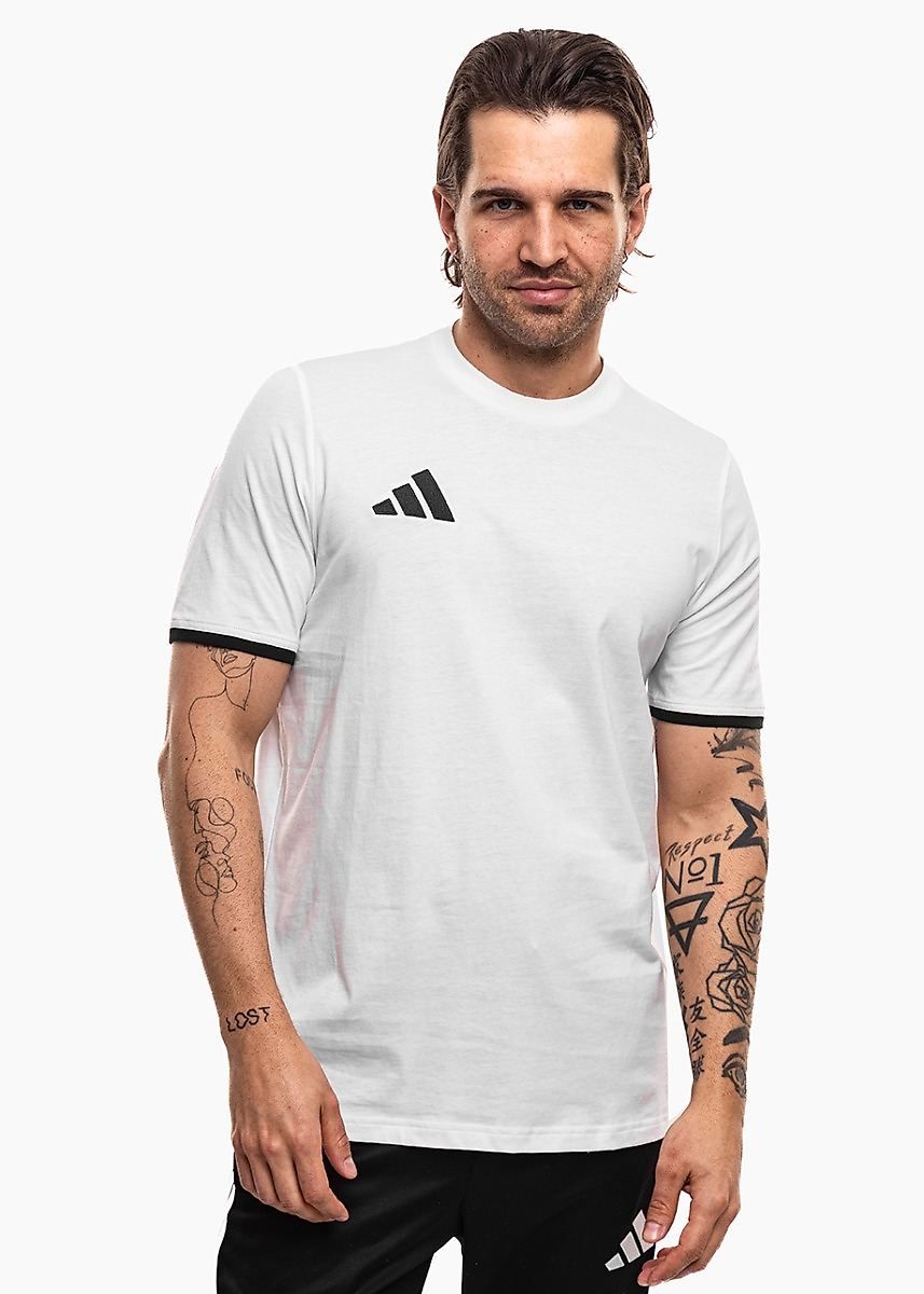 Vyriški Marškinėliai adidas Entrada 26 Tee balti JZ6679