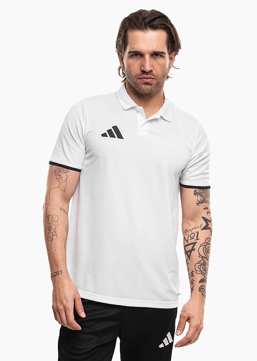 Vyriški Marškinėliai adidas Entrada 26 Polo balti JZ6661