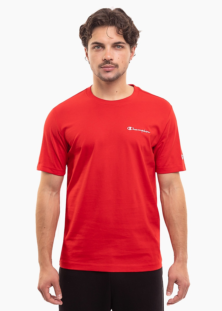 Vyriški marškinėliai Champion SS Tee raudoni 221798 RS067