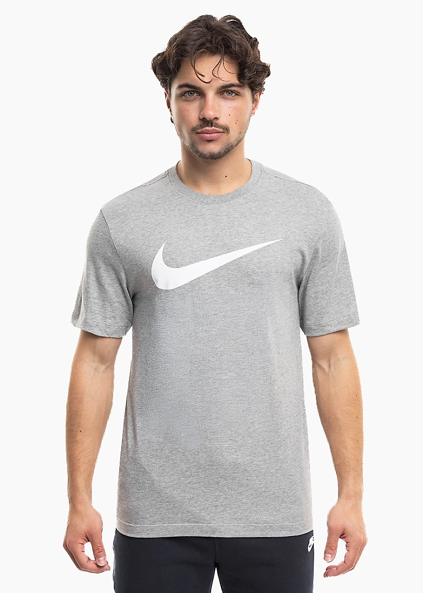 Vyriški marškinėliai Nike Sportswear Swoosh Tee Icon pilki DC5094 063