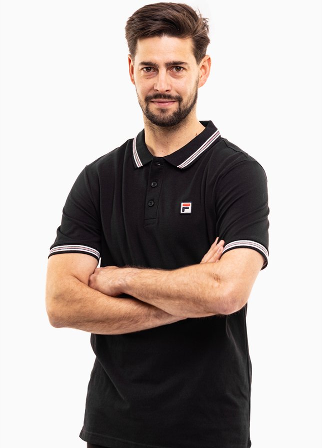 Fila Koszulka męska polo Lubbeek FAM0898 80010 Fila Koszulka męska polo Lubbeek FAM0898 80010