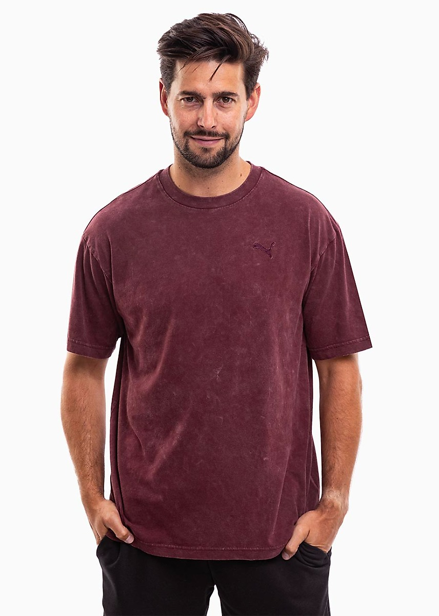 PUMA Vyriški marškinėliai Ess Elevated Relaxed Wash Tee 688048 96