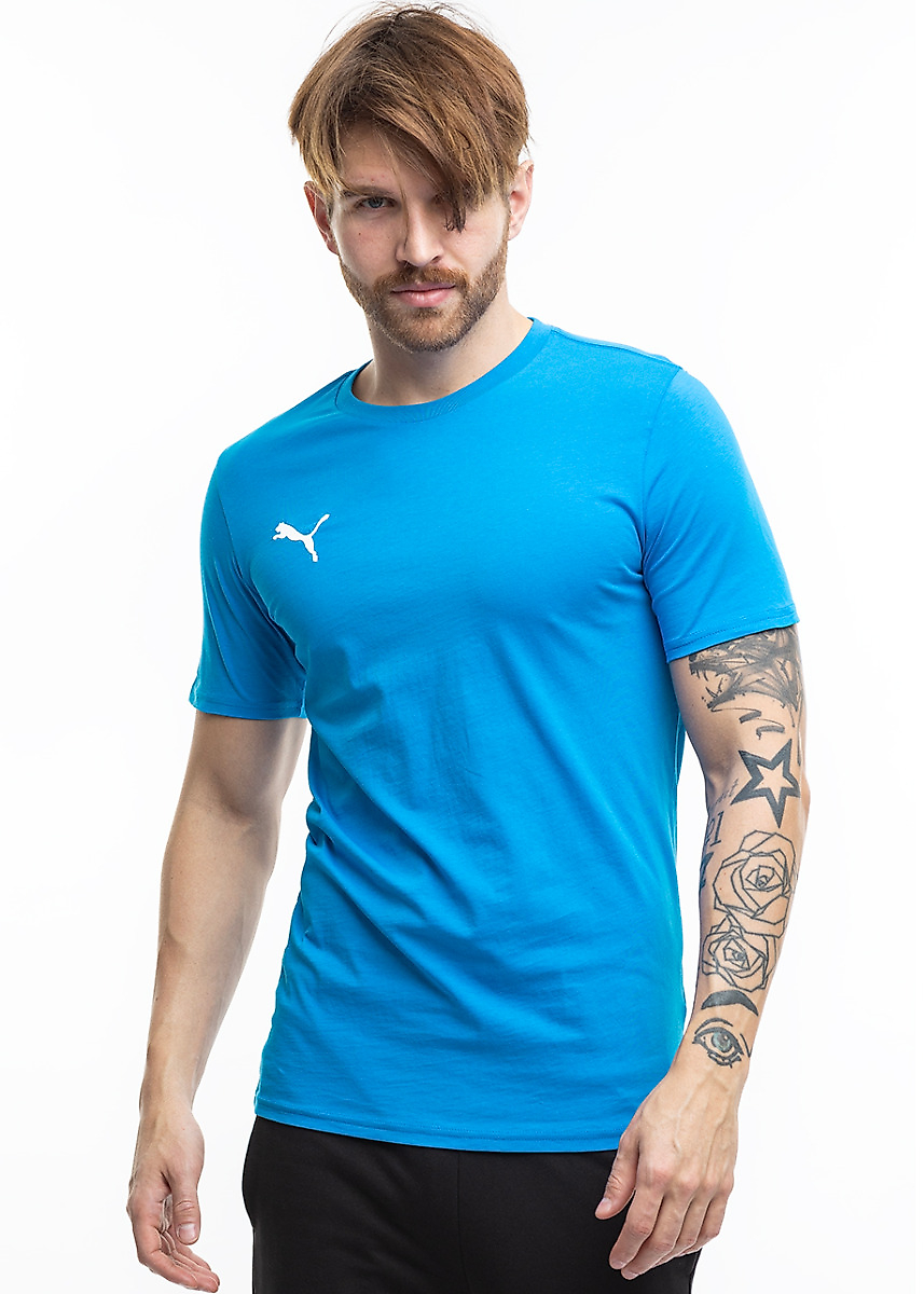 PUMA Vyriški marškinėliai Team Goal Casuals Tee 658615 02