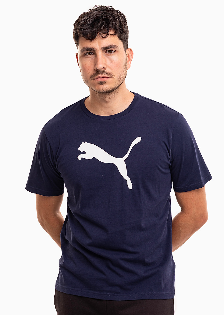 PUMA Koszulka męska Team Rise Logo Jersey Cotton 658705 06
