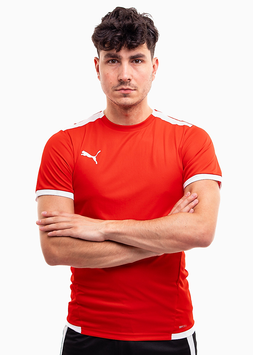PUMA Vyriški marškinėliai  teamLIGA Jersey 704917 01