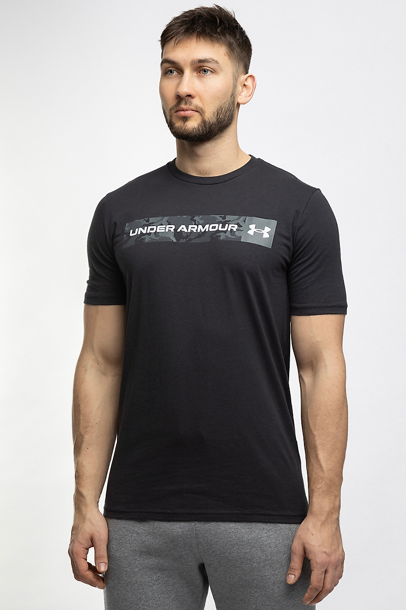 Under Armour Koszulka męska Camo Chest Stripe SS 1376830 001