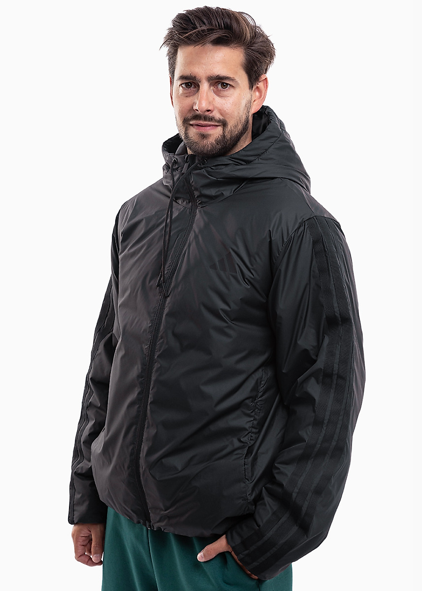 adidas Vyriška striukė Essentials Climawarm 3 Stripes Insulated Hooded KB8149