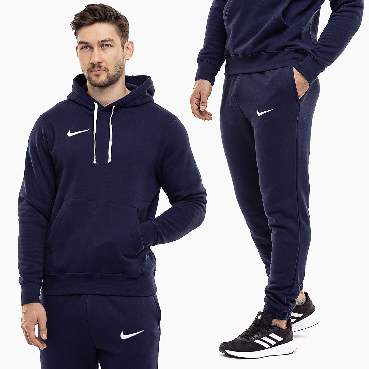 Nike Vyriškas sportinis kostiumas Park 20 Hoodie CW6894 451 / CW6907 451