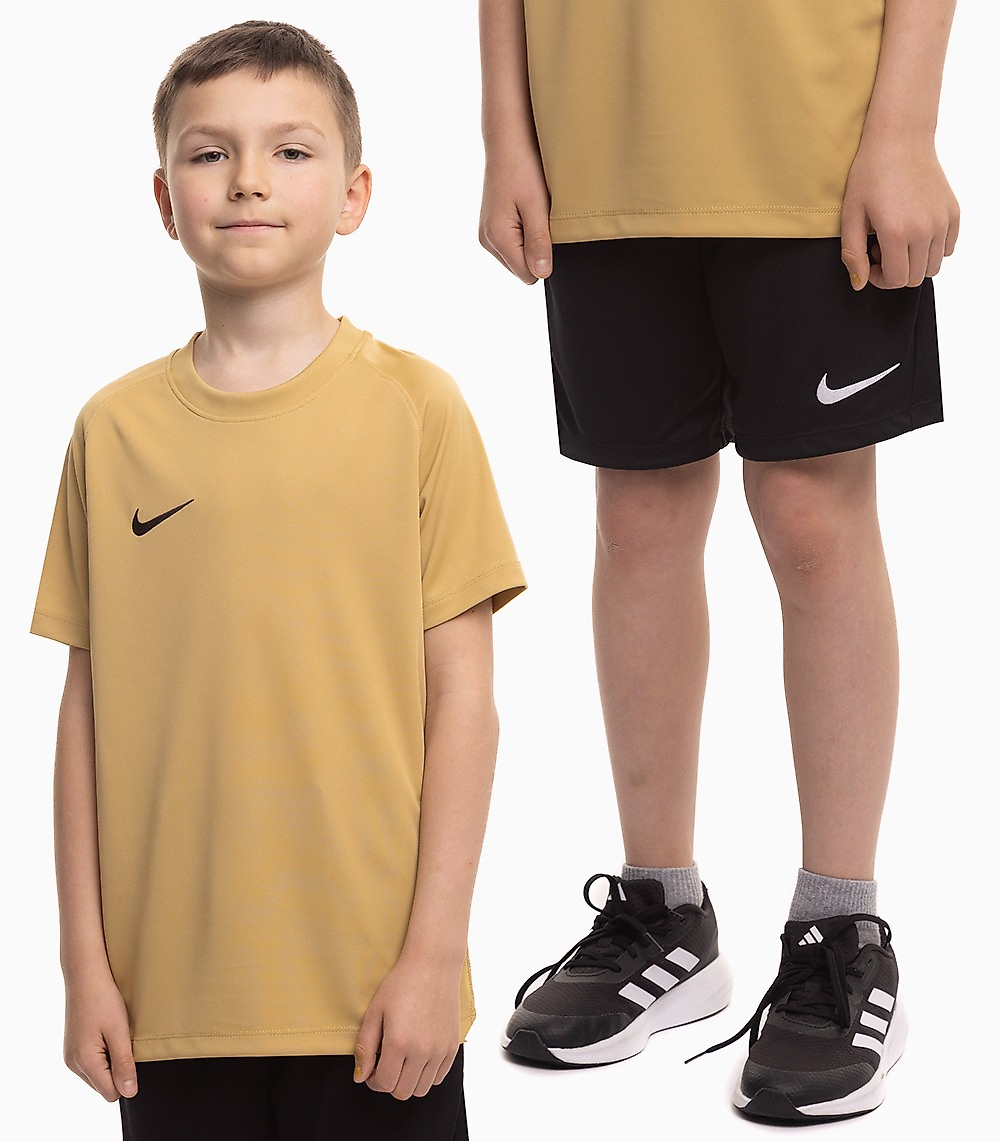 Nike Vaikiškas sportinis rinkinys marškinėliai šortai Dri Fit Park VIII HV8182 729/BV6865 010