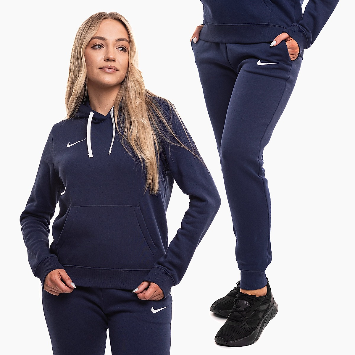 Nike Moteriškas sportinis kostiumas Park 26 Fleece Hoodie IB1224 410/IB1250 410