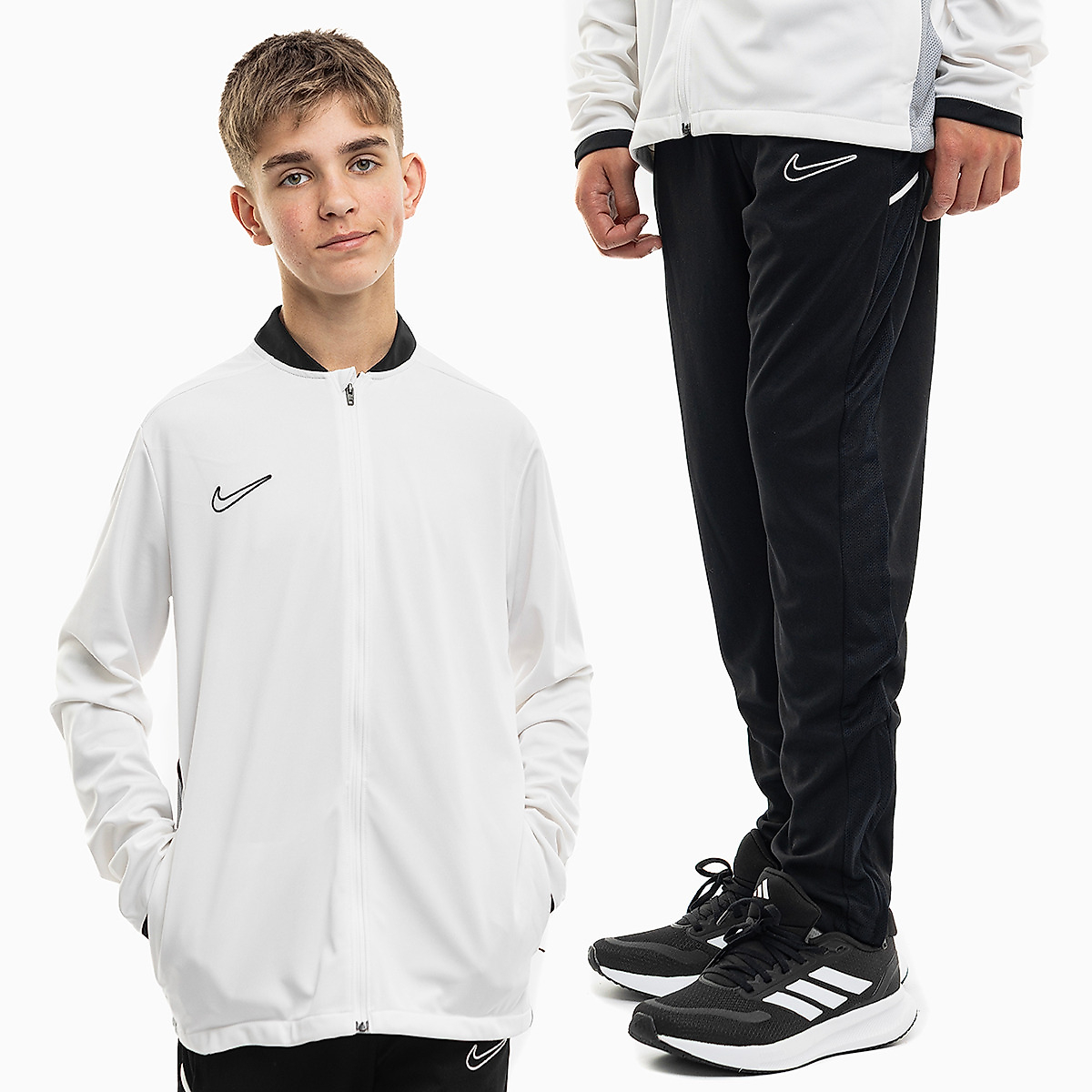 Nike Vaikų sportinis kostiumas Dri-Fit Academy 25 Track FZ9836 100/FZ9816 010