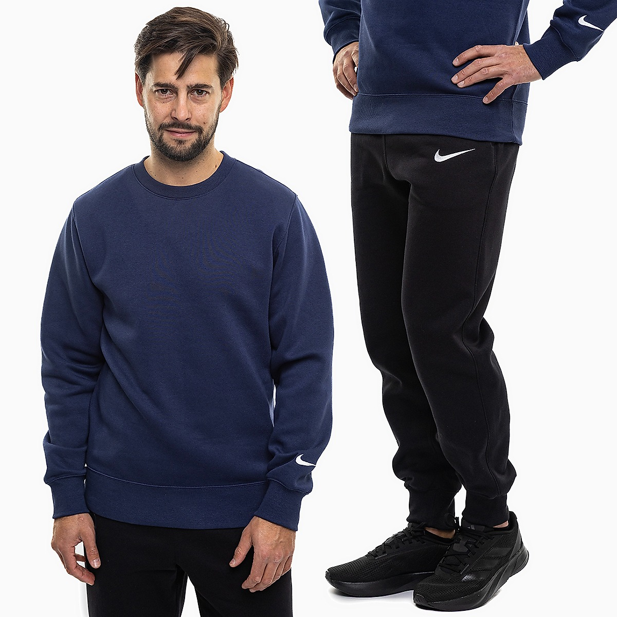 Nike Vyriškas sportinis kostiumas Park 26 Fleece Crew IO9039 410/IB1248 010