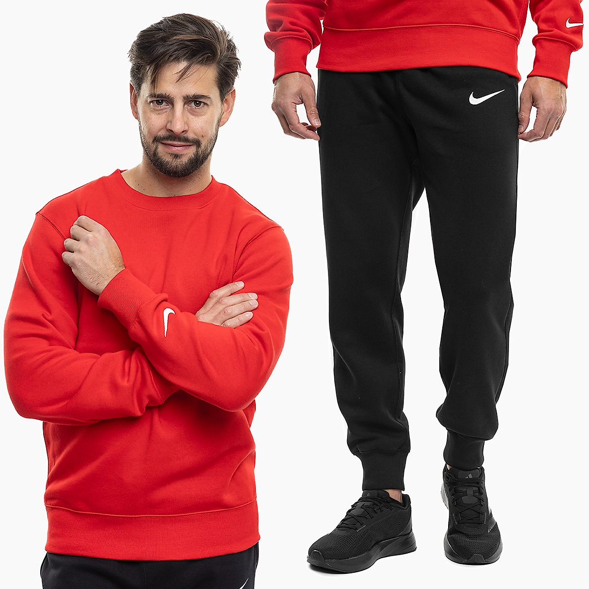 Nike Vyriškas sportinis kostiumas Park 26 Fleece Crew IO9039 657/IB1248 010