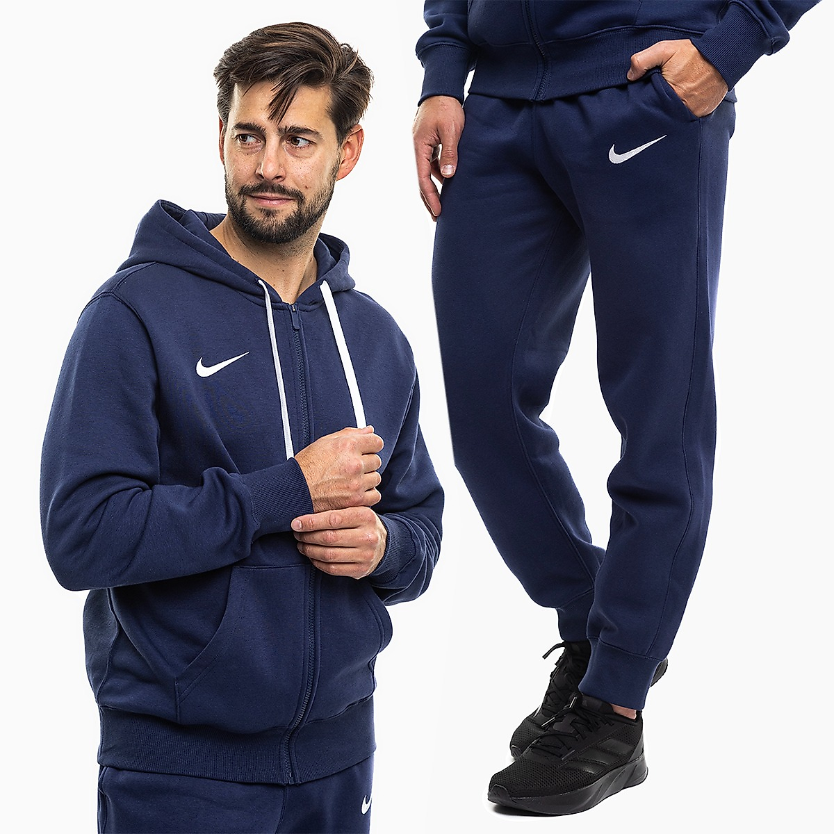 Nike Vyriškas sportinis kostiumas Park 26 Fleece Full-Zip Hoodie IB1228 410/IB1248 410