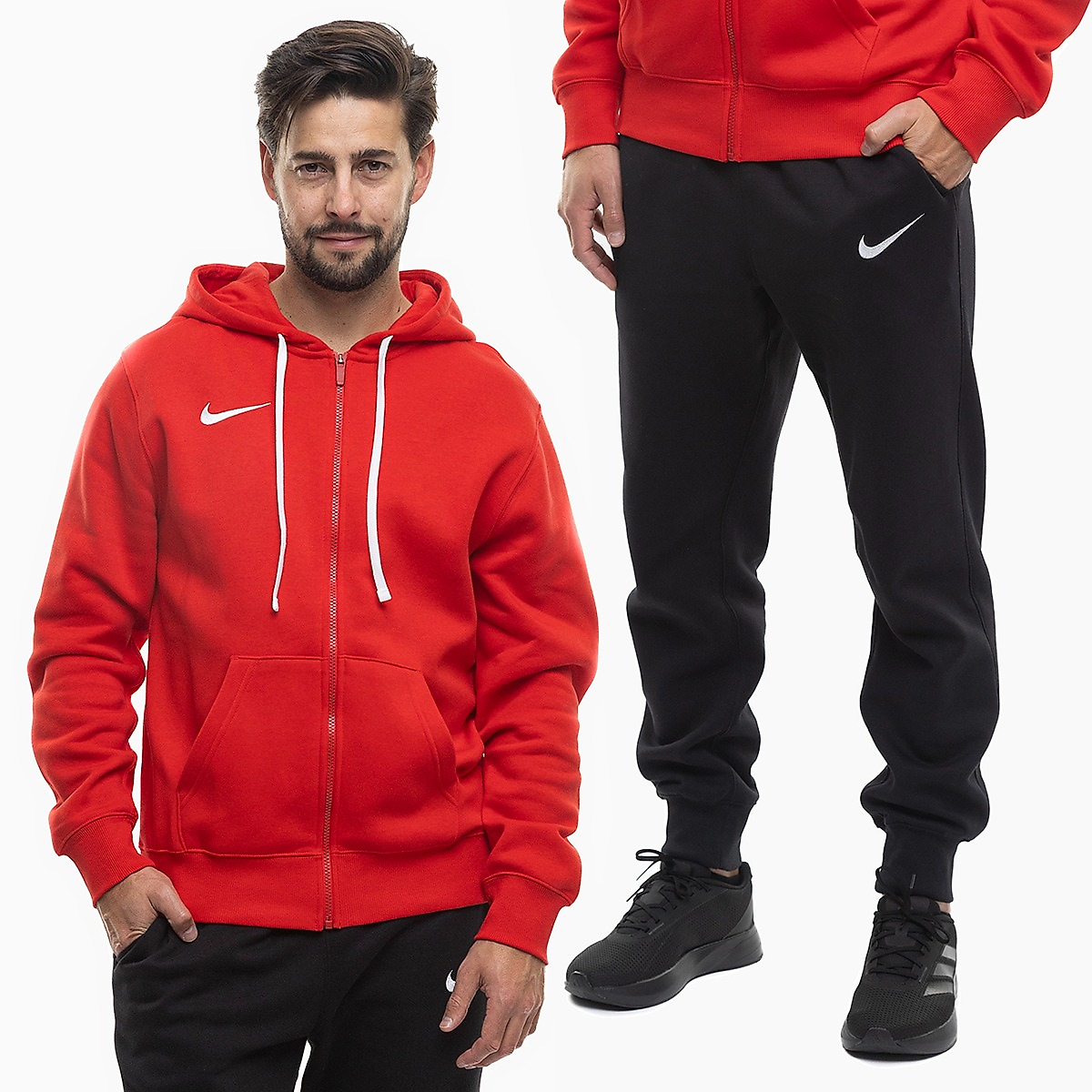 Nike Vyriškas sportinis kostiumas Park 26 Fleece Full-Zip Hoodie IB1228 657/IB1248 010