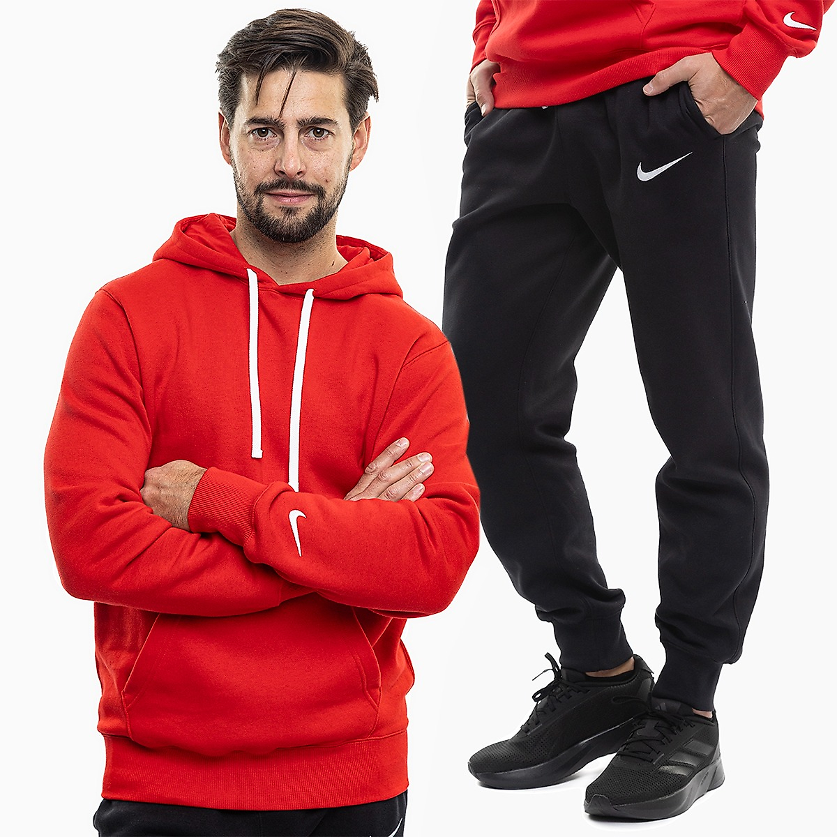 Nike Vyriškas sportinis kostiumas Park 26 Fleece Pull Over Hooded IO9035 657/IB1248 010